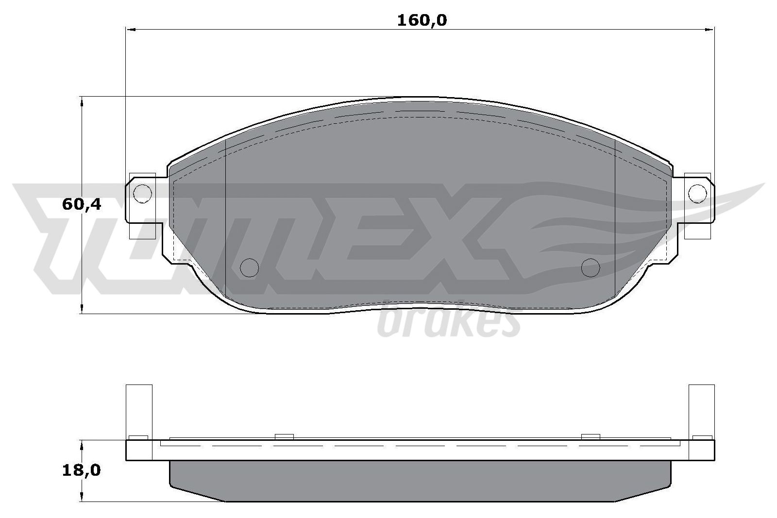 TOMEX Brakes TX 17-04 Sada...